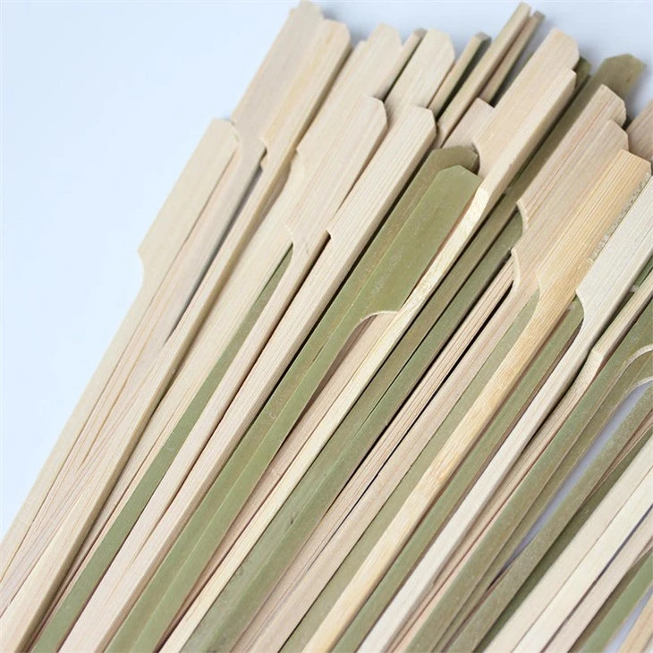 Estick Food Grade BBQ Skewers Bamboo Skewers Barbecue Skewers 9CM 12CM 18CM 20CM Sticks Without Knot